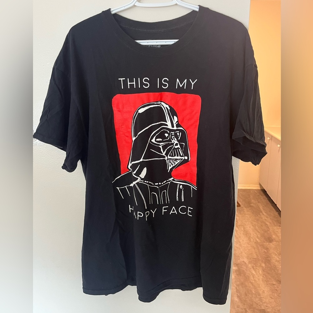 Star Wars Darth Vader Graphic Tshirt Men’s Extra Large